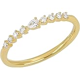 Bony Levy 18K Yellow Gold Diamond Rita Stackable Ring