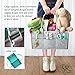 Senrokes Baby Diaper Caddy Organizer - Nursery Storage Portable Diaper Caddy Baby Shower Gift Baskets with Changeable Insert for Baby Diapers, Wipes and Toys to Household, Car and Travel.(Grey)