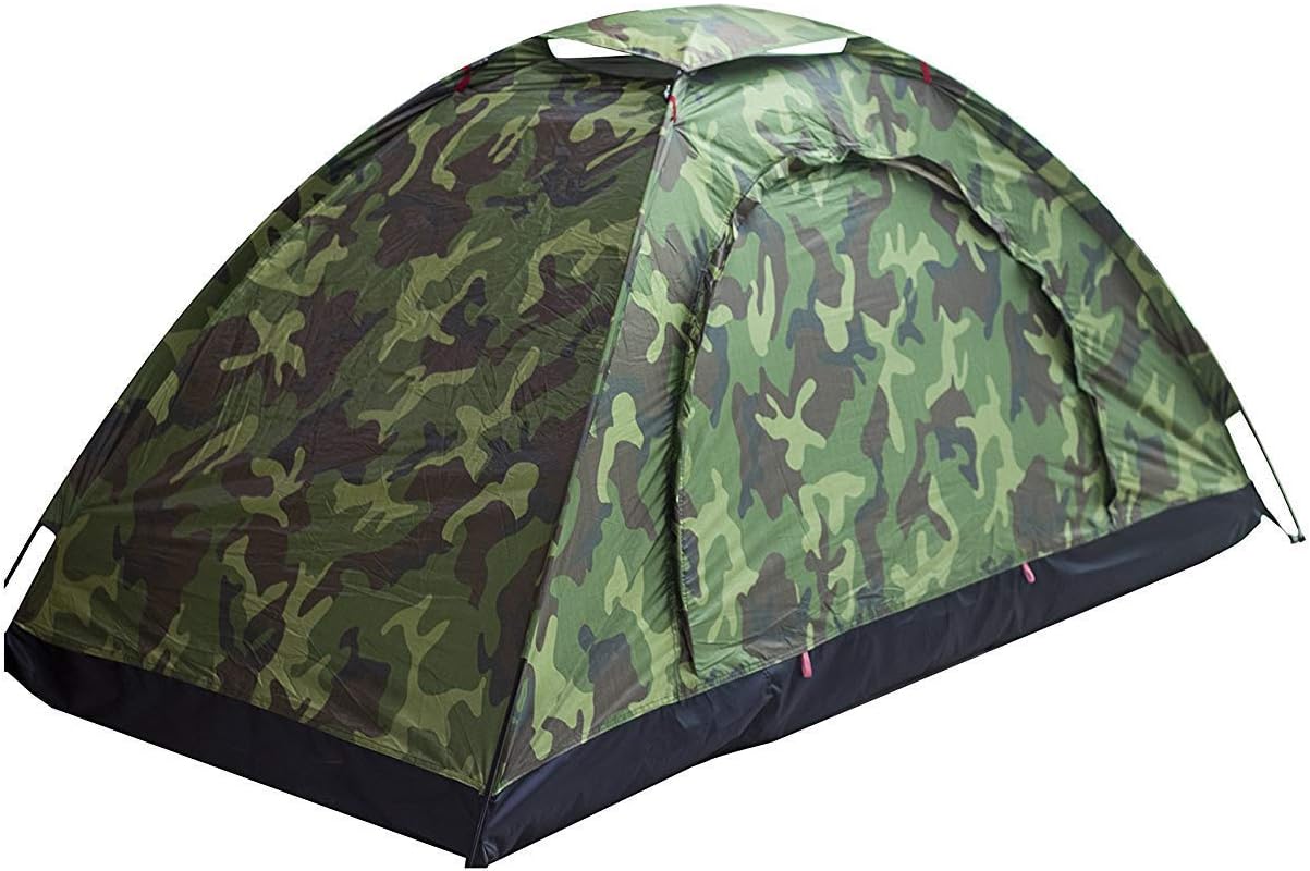 Sutekus Tent Camouflage Patterns Camping Tent Backpacking Tent for Camping Hiking ใOutdoor Equipmentใ