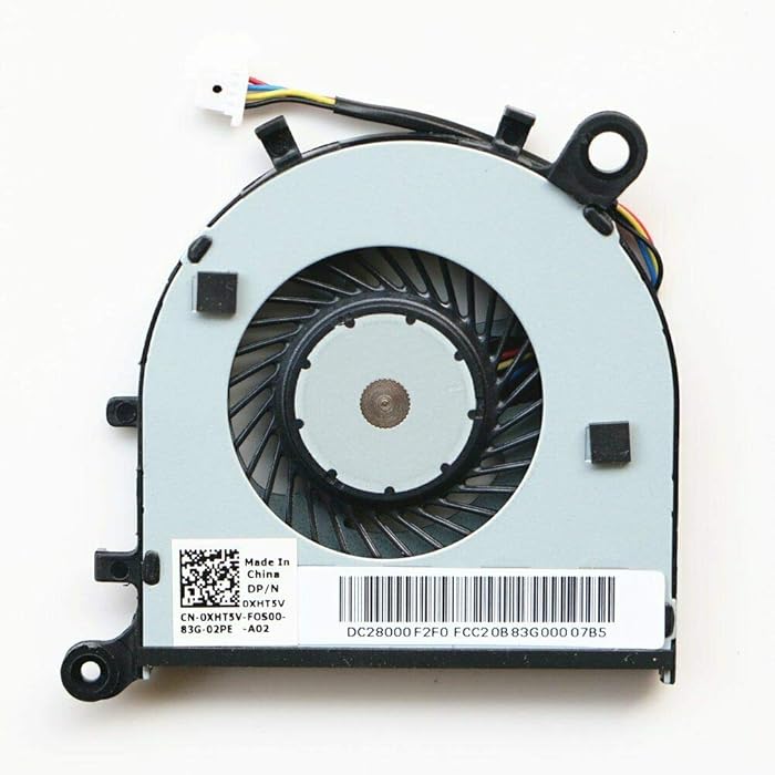 Replacement CPU Cooling Fan for Dell XPS 13 9343 9350 9360 Series Laptop P/N: P54G CN-0XHT5V XHT5V