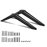 Yaotieci TV Legs for Onn Roku TV Stand Legs, Base Stand Only for Onn Roku, Please Measure The Distance Between The Centers of The TV Holes, with Screws and Instruction