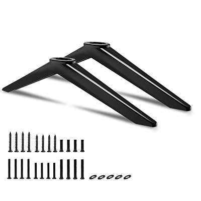 Yaotieci TV Legs for Onn Roku TV Stand Legs, Base Stand Only for Onn Roku, Please Measure The Distance Between The Centers of The TV Holes, with Screws and Instruction