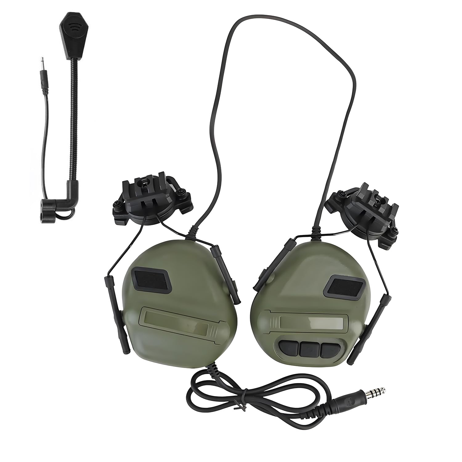 Tactical Headset,Tactical Shooting Earmuff,Earmuff Military Airsoft Cs ...