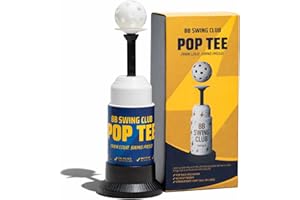 GENERIC BB Swing Club Pop Tee, Pop-Up Baseball Trainer for Hitting Practice, Tee Popper Training Equipment with Ball Launcher Action, Skill Development Tool for Timing, Contact, and Swing Mechanics