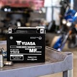 Yuasa YTX12 12V 180CCA Maintenance Free AGM Motorcycle Battery view 5