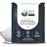 Baja Gold Mineral Sea Salt - Pure & Authentic Fine Grind Salt for Cooking & Baking | Natural Baja Salt for Culinary Uses | Gr