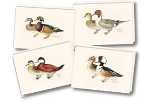 Earth Sky + Water - Duck Assortment Notecard Set - 8 Blank Cards with Envelopes (2 each of 4 styles)