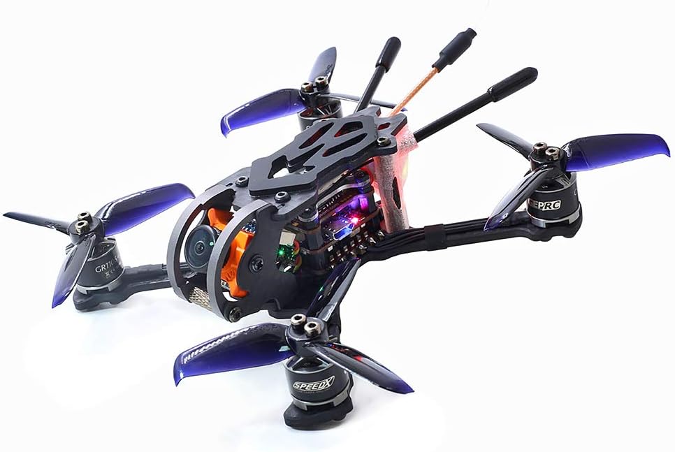 drone quadcopter con telecamera rtfs