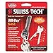 Swiss+Tech ST66676M2 Utility Key Multitools (6-in-1) for Keychain for Auto, Camping, Hardware - 2 Pack, Polished Stainless Steel