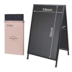 Pionites Heavy Duty Slide-in Folding A Frame Sign