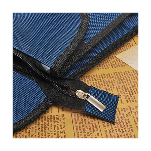 VORCOOL-Waterproof-Document-Bag-Portable-Waterproof-Double-layer-Oxford-Fabric-Documents-Pouch-Bag-Dark-Blue VORCOOL-Waterproof-Document-Bag-Portable-Waterproof-Double-layer-Oxford-Fabric-Documents-Pouch-Bag-Dark-Blue