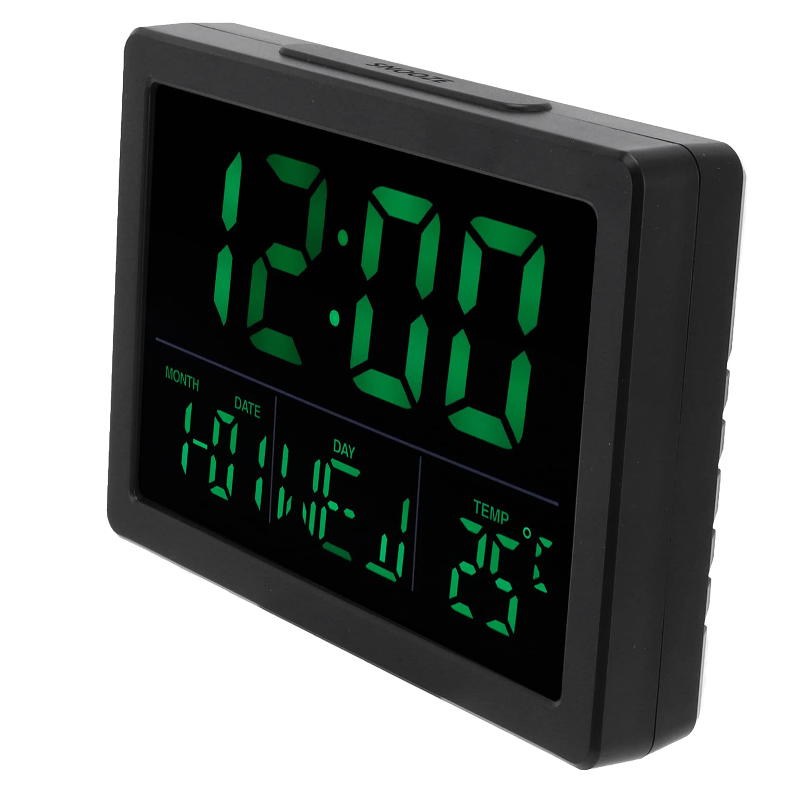 Pilipane Digital Alarm Clock,5.3 Large Display LED Digital ClockAlarm Clocks Bedside with Large Screen and Snooze Function Electric Clock for Morning Dormitory Heavy Sleepers Adult Teen Kid Boy Girl