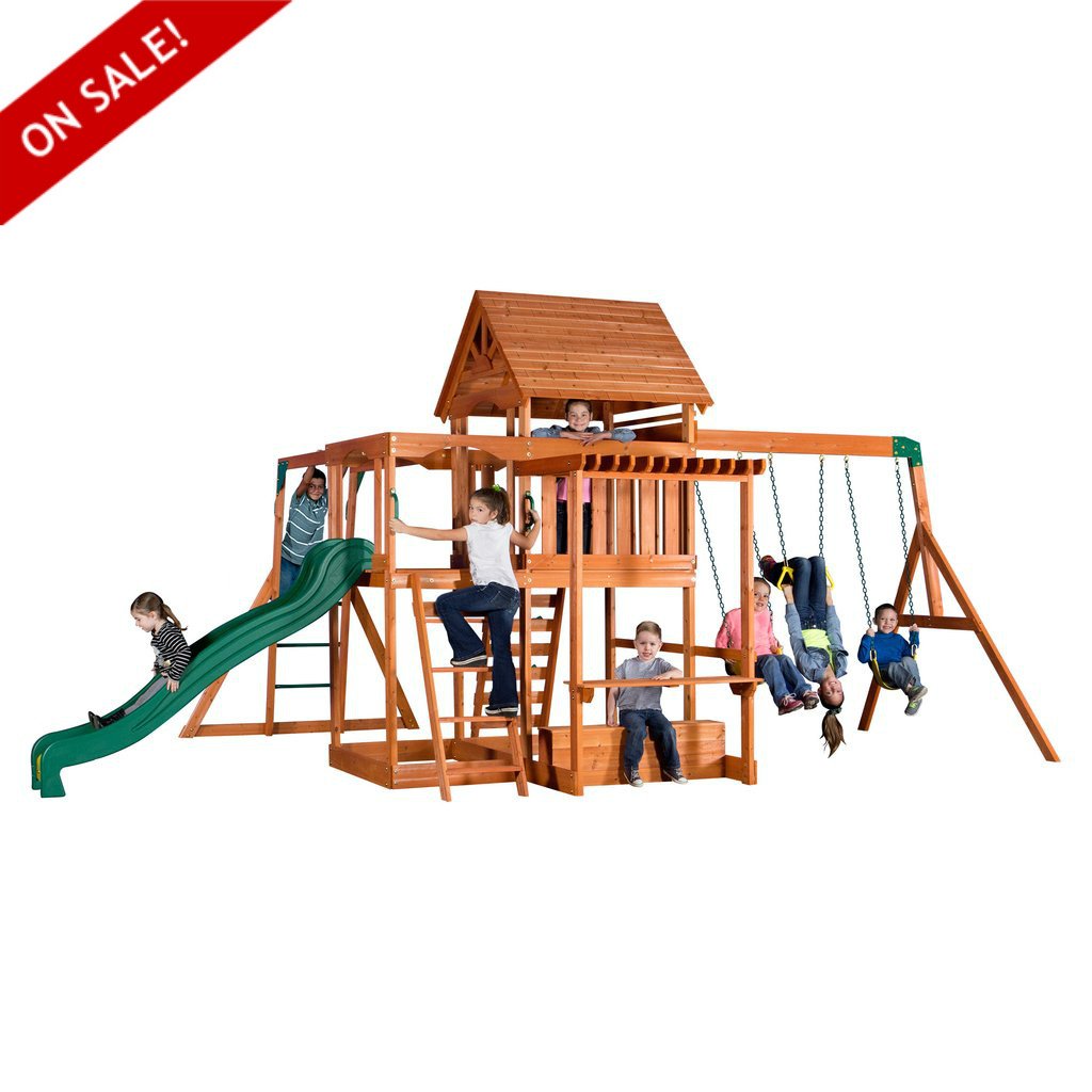  Skroutz Wooden Swing Sets Cedar Kids Playcenter