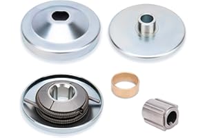 IVONNEY 30 Series 6.5 hp Go Kart Torque Converter kit, 3/4" Bore Mini Bike Clutch Driver Pulley Compatible with 212CC Predator Comet Manco Max Torque - 212cc Tourque Converter Clutch Drive Pulley