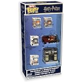 Funko Bitty POP! 4 Pack Starter Set: Harry Potter - Harry, Hermione, Ron | Official Fantasy Merch - Collectable Toy - Birthday Gift Idea for Fans and Collectors