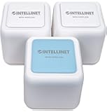 Intellinet Network Solutions Mesh Wireless Internet Kit - Includes 1 Router & 2 Extenders - Covers up to 4,500 Sq.Ft. with 2.4 & 5GHz Bands, Optional Guest Network with Touch & Connect Internet Access