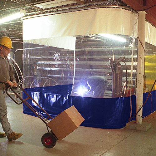 Steel Guard Safety Industrial Curtain Wall Single Curtain Partition