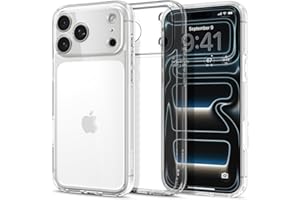 Spigen Case for iPhone 17 Pro Max, Ultra Hybrid [TPU Covered Camera Control], Not-Yellowing, Military-Grade Protection, Shock