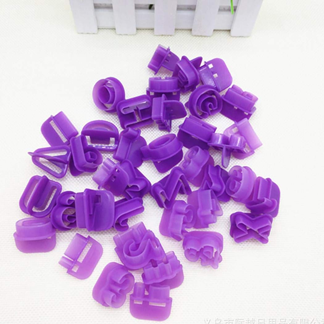 Anstsy Fai da te creativo torta fondente numerale lettera simbolo cookie muffa cucina cuocere strumento Stampi con forme particolari