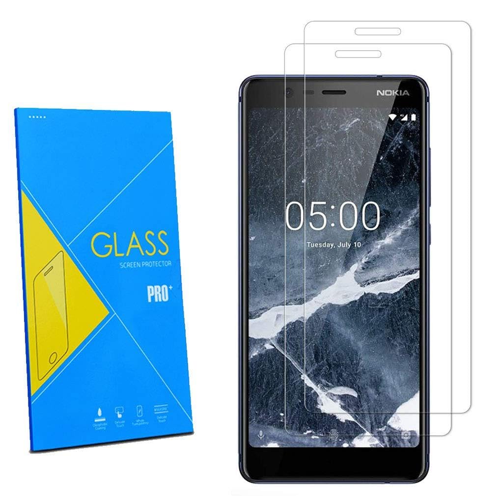 [2 Pack] Nokia 5.1 5.5" 2018 Screen Protector - Tempered Glasses Screen Guard Protector FILM For Nokia 5.1
