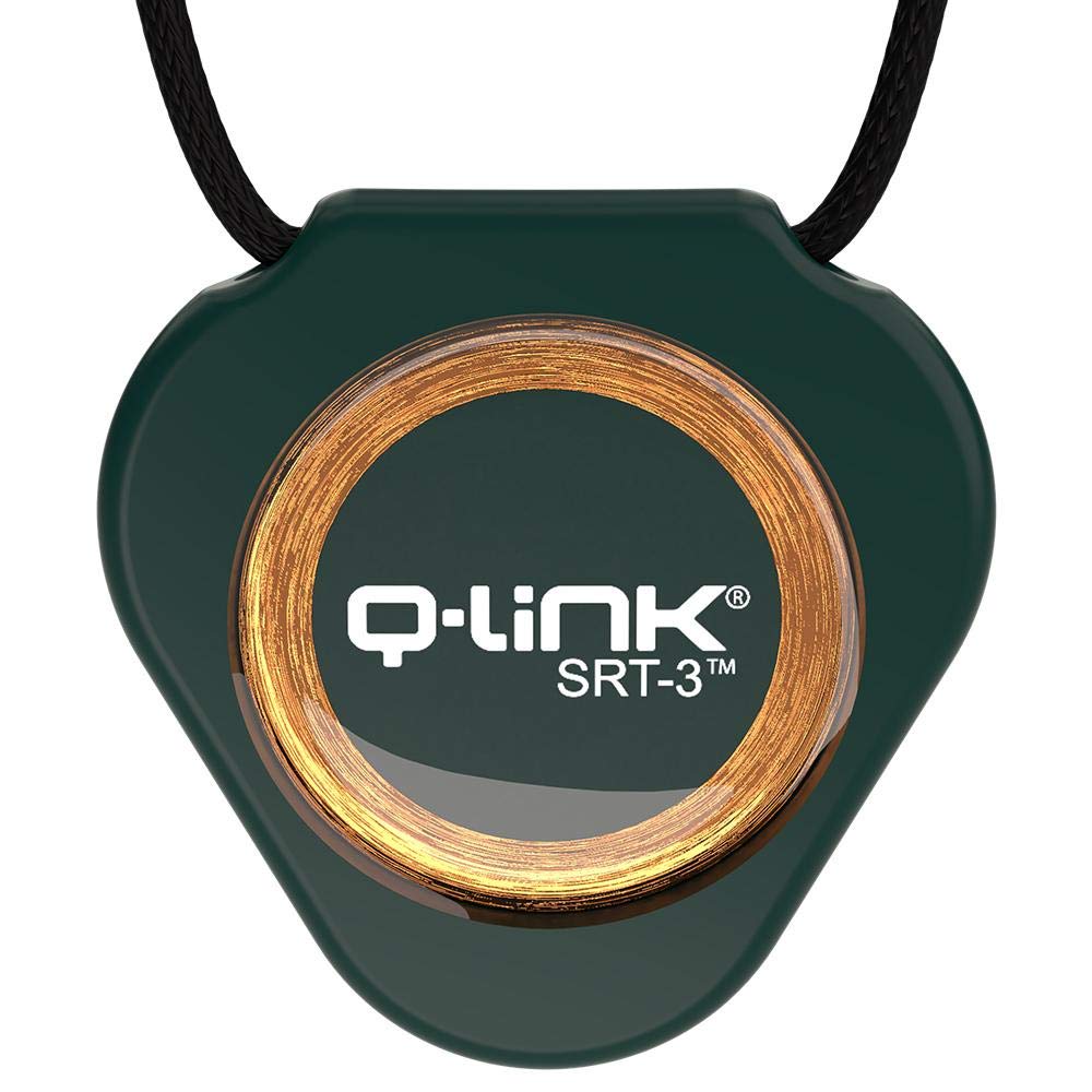 Q-Link Acrylic SRT-3 Pendant (Deep Evergreen) — image 1