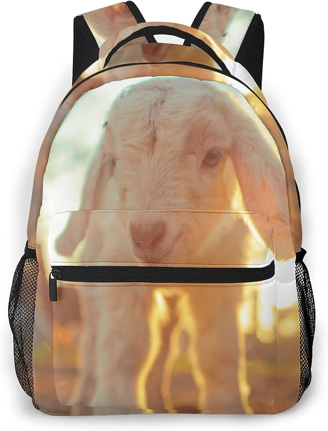Backpack For Men Women, Baby Goats Casual Daypacks Backpacks Travel