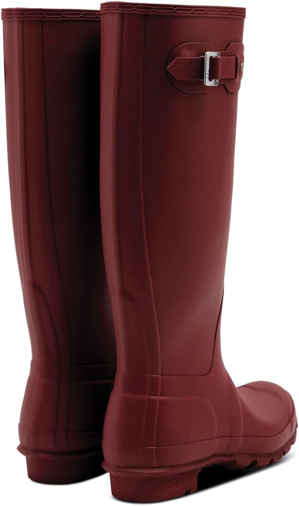 hunter maroon boots