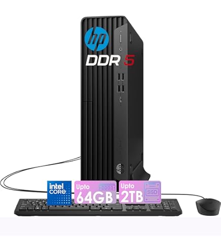 Amazon.com: HP EliteDesk SFF Desktop Computer, AMD Ryzen 5 8500G