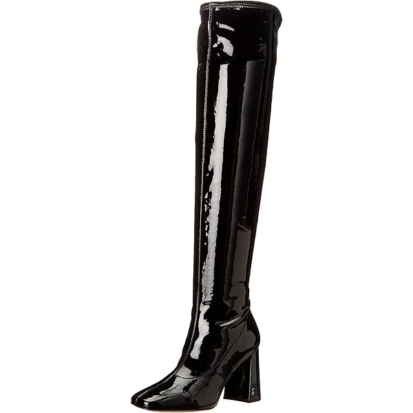 Amazon.com | Ellie Shoes - Thrill Thigh High Black Boots