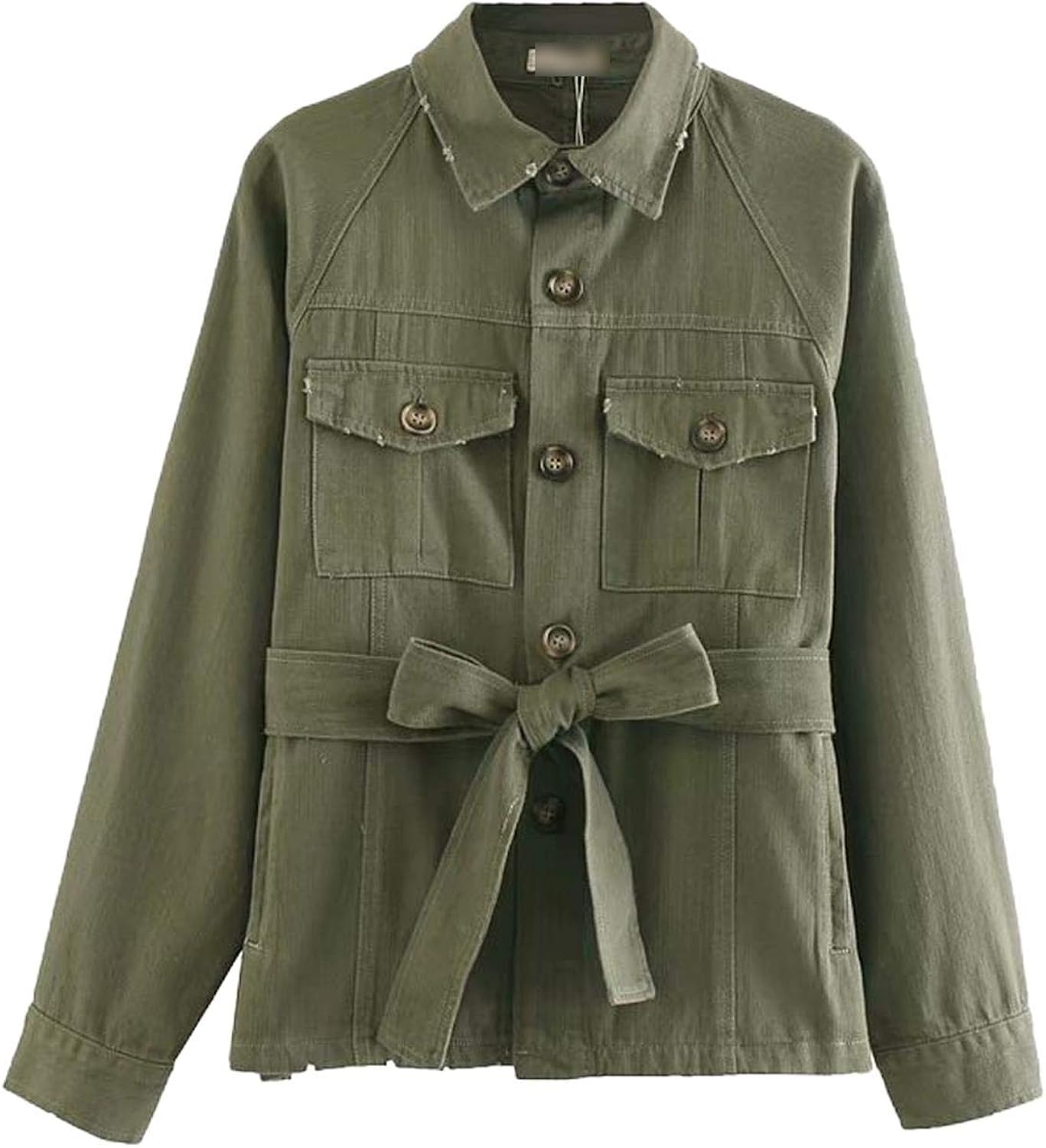 khaki denim jacket womens