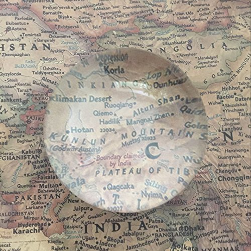 Dandelion 6X Dome/Paperweight Magnifier w/Pouch Table Magnifying 65mm