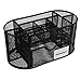 Wire Mesh Desk Organizer+ Drawer | The Mesh Collection,Perfect for Office, Students, or Home (9 Compartment)