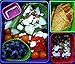 Laptop Lunches Bento-ware Bento Lunch Box with BPA-Free, Leak-proof Containers, Berry Blue