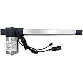 Motor Model JLDQ.19.415.205D04 Actuator for Power Recliner Lift Chair Couch | 2 Cables, Stroke 205mm, Minimum Install Size 415mm, JLDQ-19 Series Linear Actuator for Electric Sofa Parts Replacement