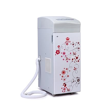 Natraj Florence Automatic Domestic Flourmill Aata Maker, Flour Mill, Ghar Ghanti, Atta Chakki With Inbuilt Vacuum Cleaner, White Matt Finish