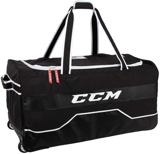 CCM Hockey 370 Wheeled Bag, Black (33" L x 17" H x 15.5" W