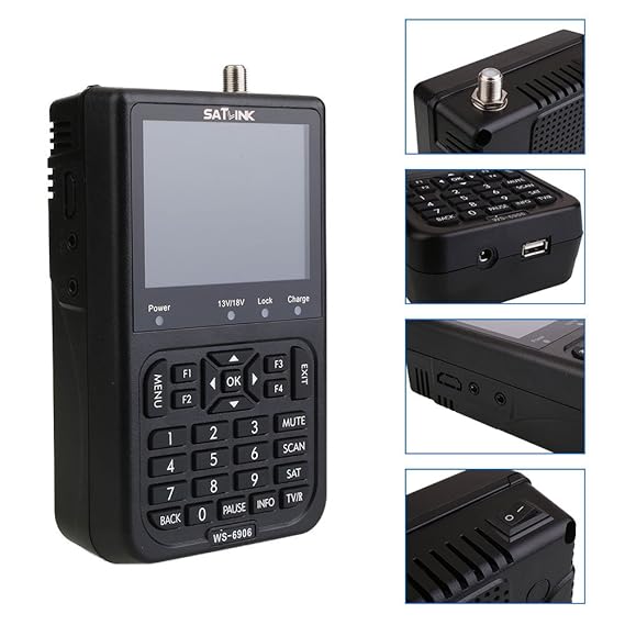 Fenghong SATlink WS-6906 DVB-S FTA, digitaler Satellitensignaldetektor