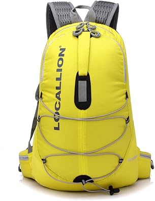 Amazon Cuckoo lナイロン防水ハイキングデイパック軽量イエローバックパックアウトドアサイクリングランニングキャンプバイク 登山リュック ザック Amazon Cuckoo lナイロン防水ハイキングデイパック軽量イエローバックパックアウトドアサイクリングランニングキャンプバイク 登山リュック ザック