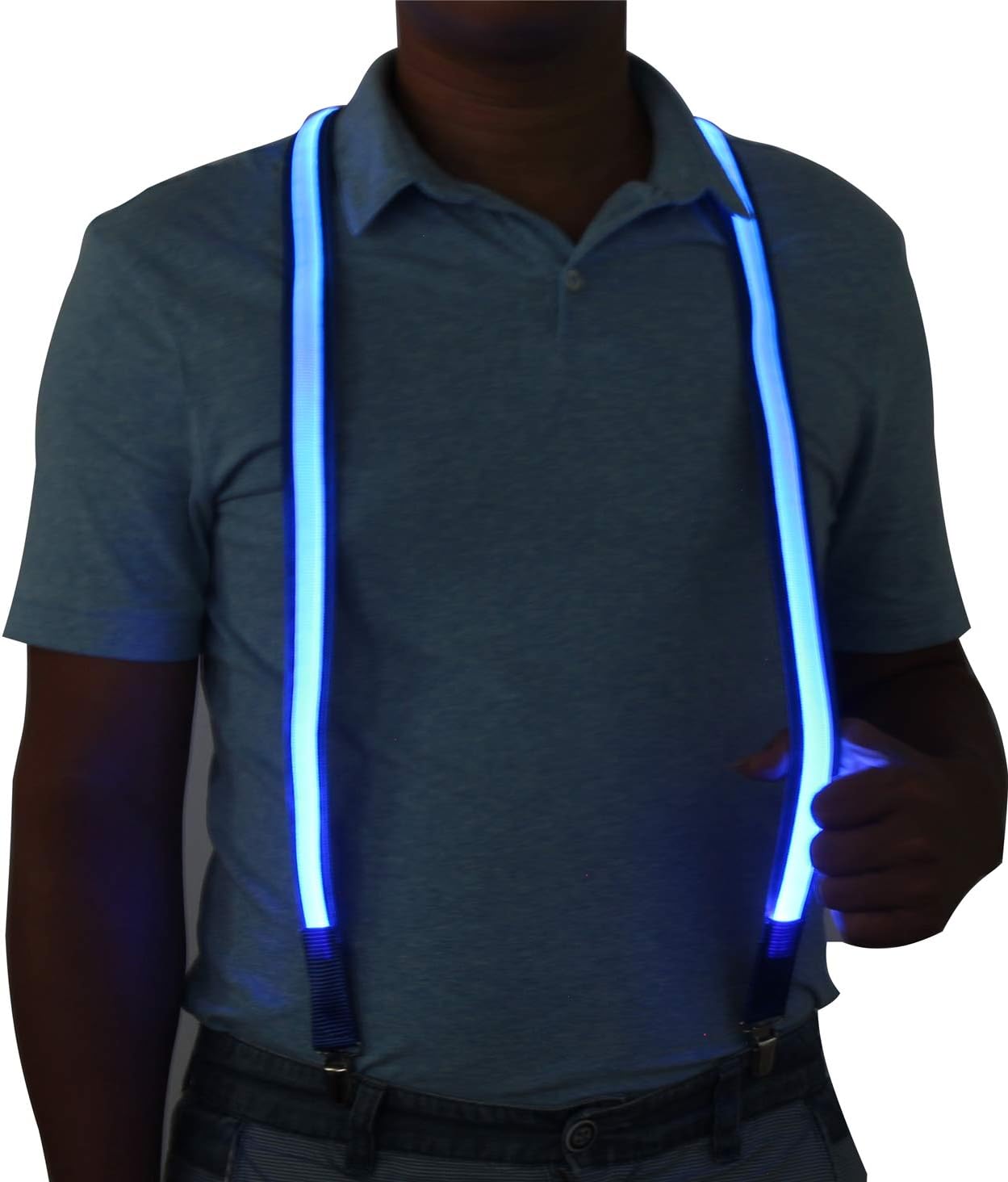 Light-Up LED Glowing Suspender for Men & Women