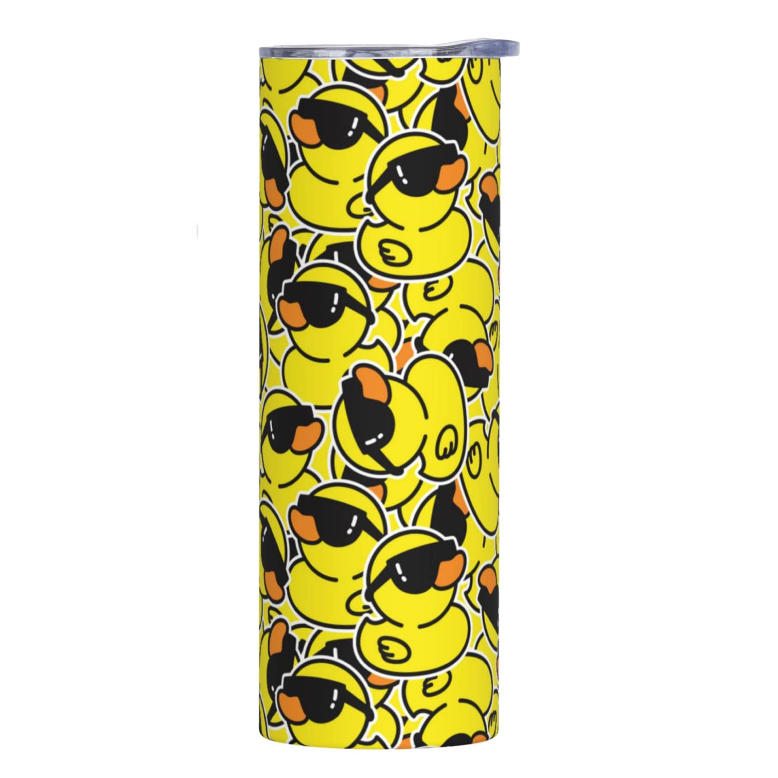 Makachen Cute Duck Stainless Steel Vacuum Insulated Coffee Tumbler Cup Travel Mug 20 OZ for Home, Office, Sport, Party, Gifts