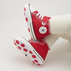 KKIIDDSS Unisex Baby Girls Boys Canvas High-top