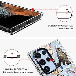 MOSNOVO for Galaxy S22 Ultra Case, [Buffertech 6.6