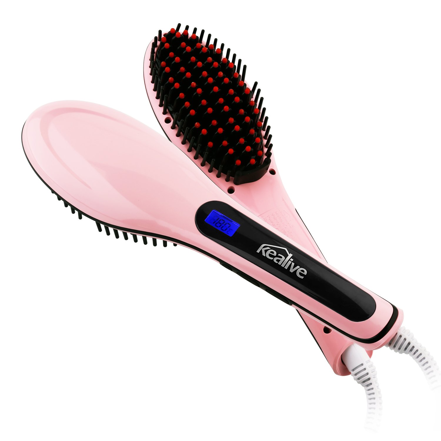 Spazzola lisciante per capelli Kealive