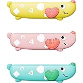 3PCS Harmonica for Kids Bulk, Baby Toddler muiscal Instruments Toys | Cute shape design; Fully washable; 16 Hole, Easy to learn; Great Christmas gifts for toddlers; Party Favors, Stocking stuffer