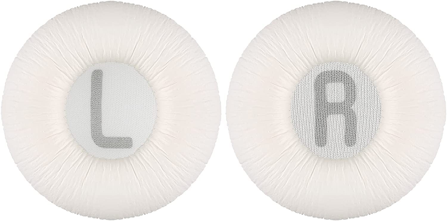 Yizhet Replacement Ear Pads Compatible with JBL Tune 600BTNC / Tune 500BT / T500BT / T450BT Wireless Headphones, 1 Pair Replacement Earpads Headphones Replacement Headset Ear Cup Cushions (White)