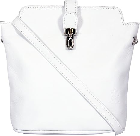 small white handbag