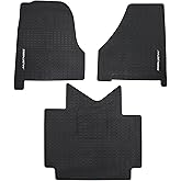 SHINJEW Floor Mats Compatible with 2018-2024 Freightliner Cascadia,Western Star 49X 2023+,Truck Floor Rubber Mats for Freightliner Accessories All-Weather Guard Heavy Duty Includes 3PCS Set