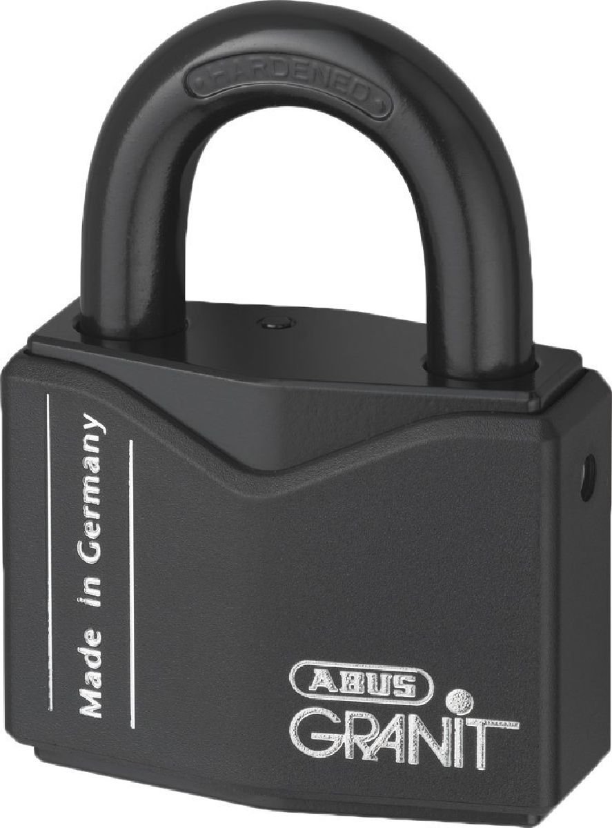 ABUS 00838 Granit Plus Hardened Steel Shackle Padlock