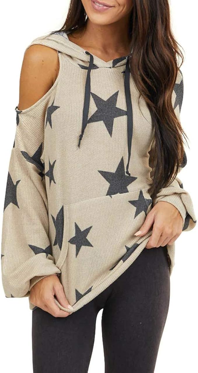 leopard star sweatshirt