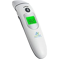 Amplim Medical Grade Forehead and Ear Dual Mode Non-Contact/Touch Thermometer for Home, Baby Child Kid Adult Touchless…